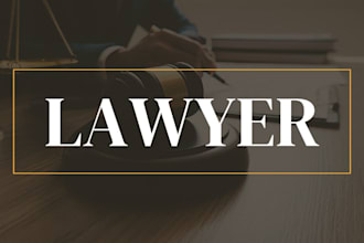 write court motions, lawsuit, complaint, petitions, appeal, summon, case briefs