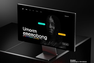 design a stunning UI UX for your portfolio website