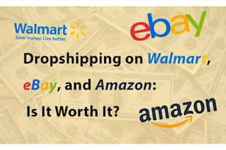 do amazon to ebay dropshipping listing, amazon to walmart, costco to walmart
