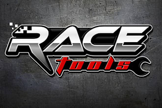 design a modern car racing, auto detailing and automotive logo