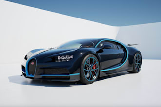 3d lifelike bugatti model,unreal engine5 car,fivem car,truck,gta v,2ddraw to 3d