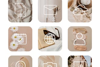 design instagram highlight icons