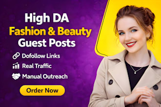do fashion guest post wedding jewelry backlink clothing beauty blogs