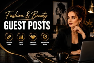 publish fashion guest post wedding backlink clothing beauty blogs