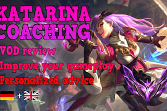 teach you how to get better and carry with katarina in league of legends