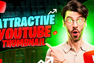 create a pro youtube thumbnail for you
