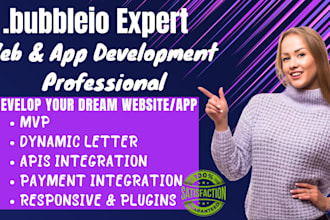 build your custom web app, mvp, or CRM using bubble, airtable
