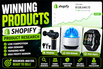 do winning product research for shopify dropshipping