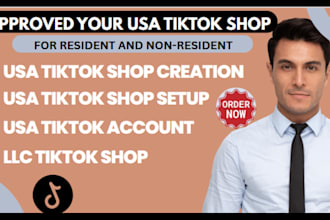 create usa tiktok shop us tiktok account usa tiktok shop business representative