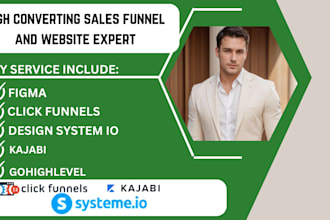 clone funnelish figma design systeme io sales funnel go high level expert