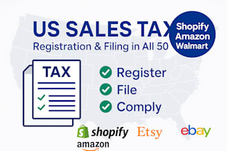 register and file US sales tax including marketplace sellers