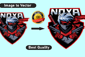 do any logo and image redesign vector tracing desiging
