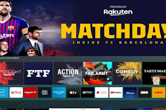 develop roku, firetv, android, samsung, lg smart tv custom sdk apps