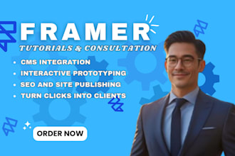 teach you framer and fix your website responsiveness