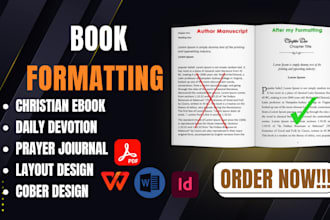 design christian ebook format daily devotion prayer journal for KDP