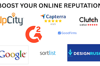 do clutch designrush g2 upcity sortlist online reputation management