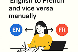 translate english to french manually