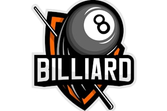 design outstanding billiard logo for 24 hour delivery
