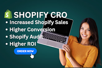 improve your website with shopify cro audit increased conversion rate on shopify