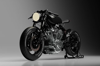 build 3d jet for printing,vehicle design,haojue motorbike,spinning model,autocad