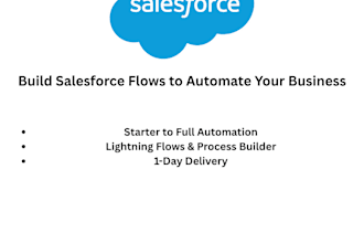 build salesforce flows to automate your business processes