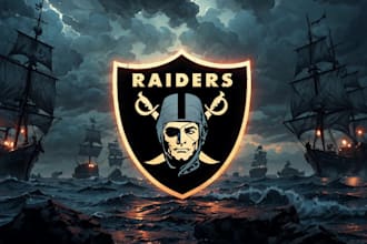 do export raiders club logo design for your company
