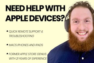 help with your mac, iphone and ipad