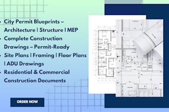 provide pe stamp for mep plans, hvac permit set, electrical layout