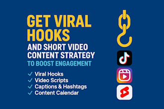 viral hook ideas and short video content strategy