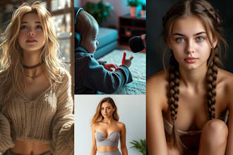 create realistic ai influencer ai model baby podcast comfy ui for onlyfans ig