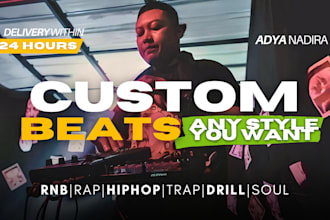 create trap, hiphop, rap or rnb as you requested