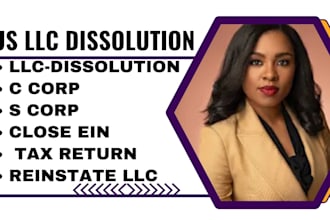 dissolve your llc s corp  c corp and close your ein  irs llc amendment