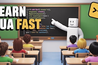 teach you roblox scripting from beginner to advanced level