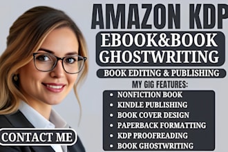 do amazon KDP book formatting memoir book proofreading, and line editing