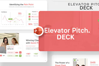 design elevator investor ready pitch deck investor  pitch fundraising