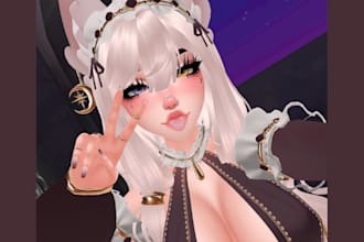 custom edit vrchat avatar vrc avatar furry avatar vr character nsfw unity blende