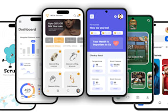 build mobile apps with flutter, swift, kotlin from scratch