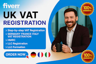 uk vat registration germany france italy UK eu ltd vat registration application