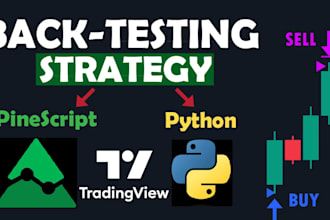 develop your custom tradingview indicator or strategy using pine script