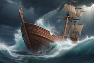write and draw children bible story illustrations, photo book, kids book