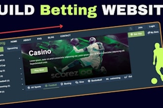 develop sport bet website, clone fantasy sport bet website, sportsbet app,bet365