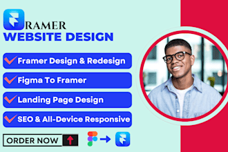 do figma to framer website design landing page framer developer