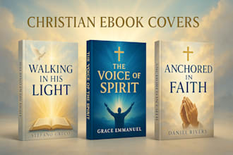design inspirational christian devotion modern book cover design KDP book cover