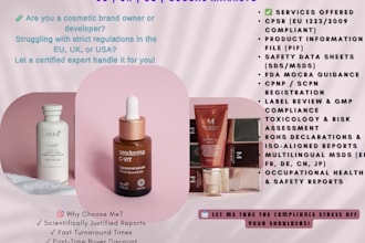 do cosmetic product safety report cpsr for cosmetic products and hazard analysis