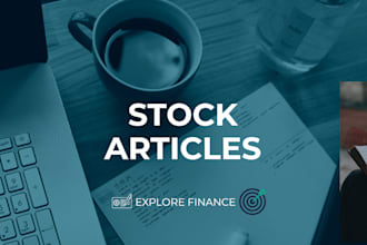 write expert stock market articles with deep research