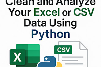 clean and analyze your excel or CSV data using python