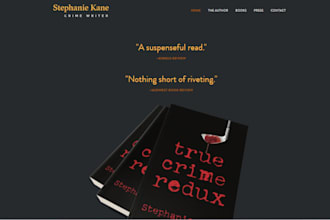 design a professional author book website to sell ebooks and emailing list setup