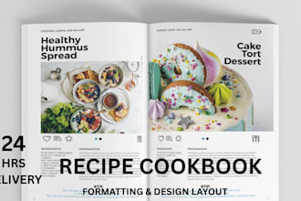 write quality recipe book, cookbook writer cookbook design cookbook formatting