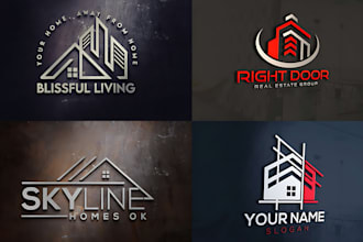 design a real estate, construction and realtor business logo