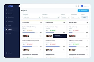 develop custom hr management system, crm software, payroll and leave tracking